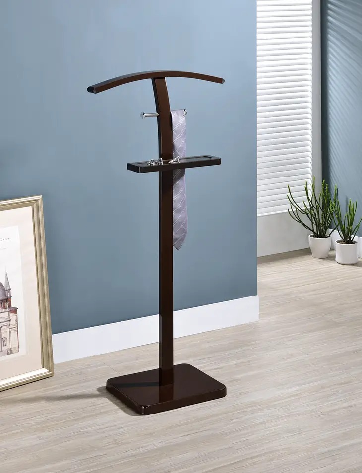Picture of InRoom Furniture CH-5047 Valet Stand&#44; Walnut