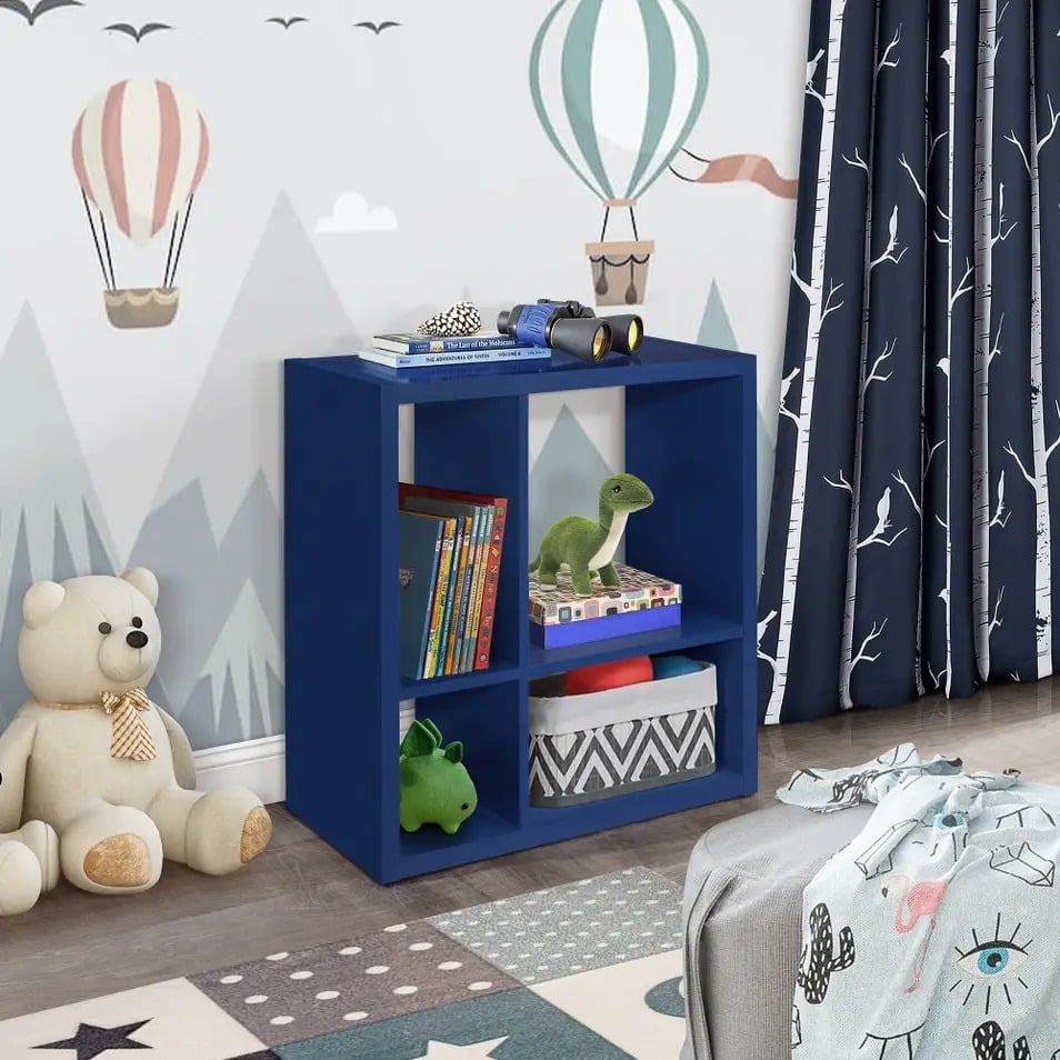 Bookcase & Organizer, Blue
