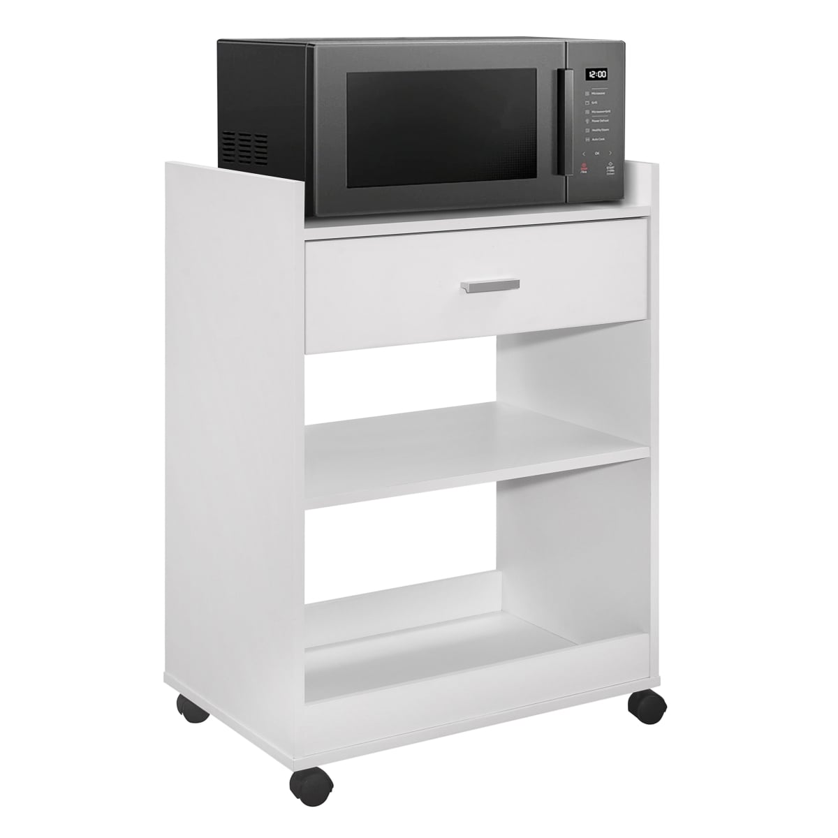 24 x 15 x 32 in. Kitchen Cart, White