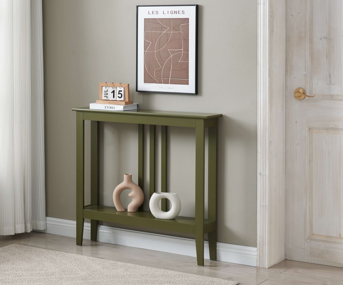 C1153-AV Balfour Console Table, Avocado