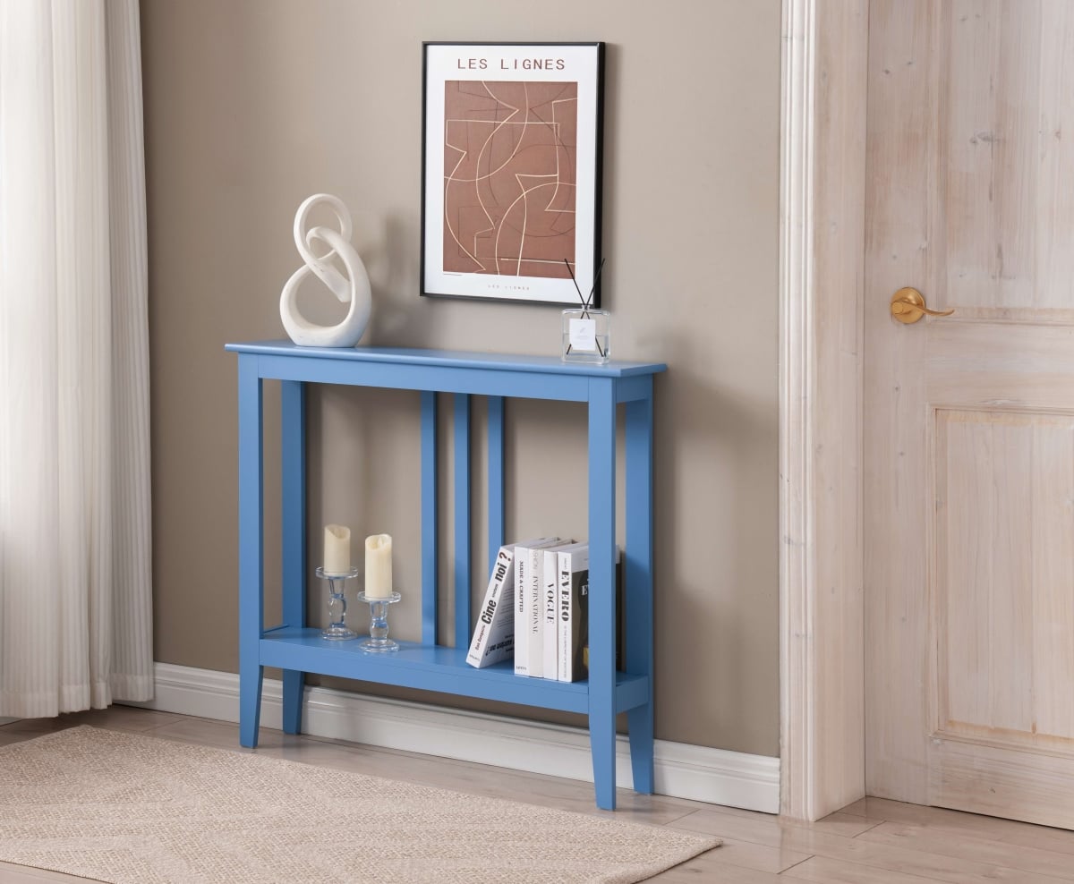 C1153-WI 32 x 7 x 36 in. Wood Console Table, Windsurfer