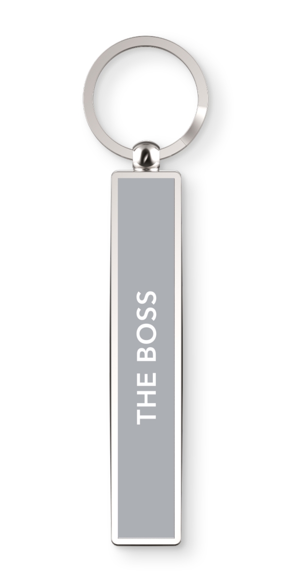 Show Offs Keys the Boss Keyrings, Grey