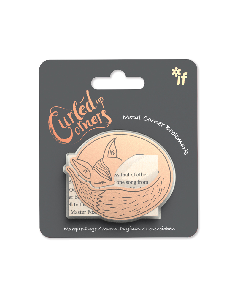 36503 Curled Up Corners Bookmark, Furled Fox