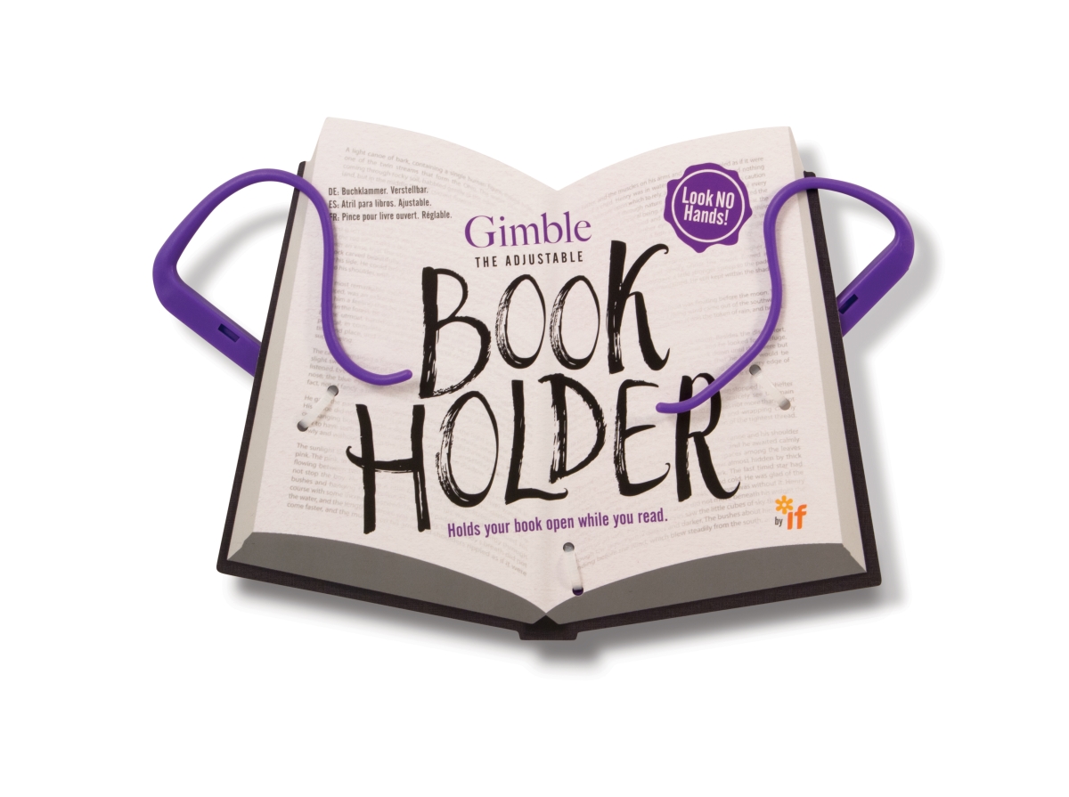 Picture of If USA 36802 Gimble Adjustable Book Holder&#44; Purple