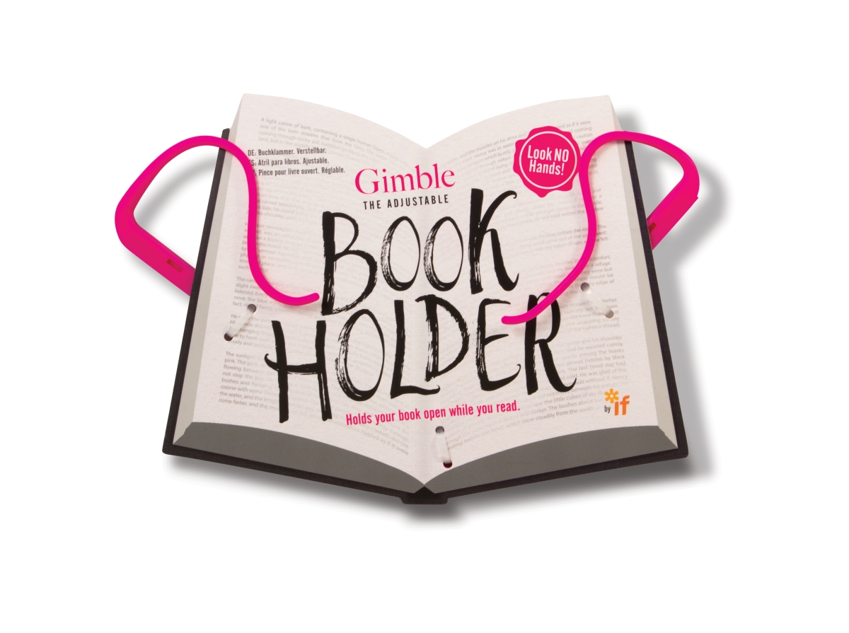 Picture of If USA 36803 Gimble Adjustable Book Holder&#44; Pink