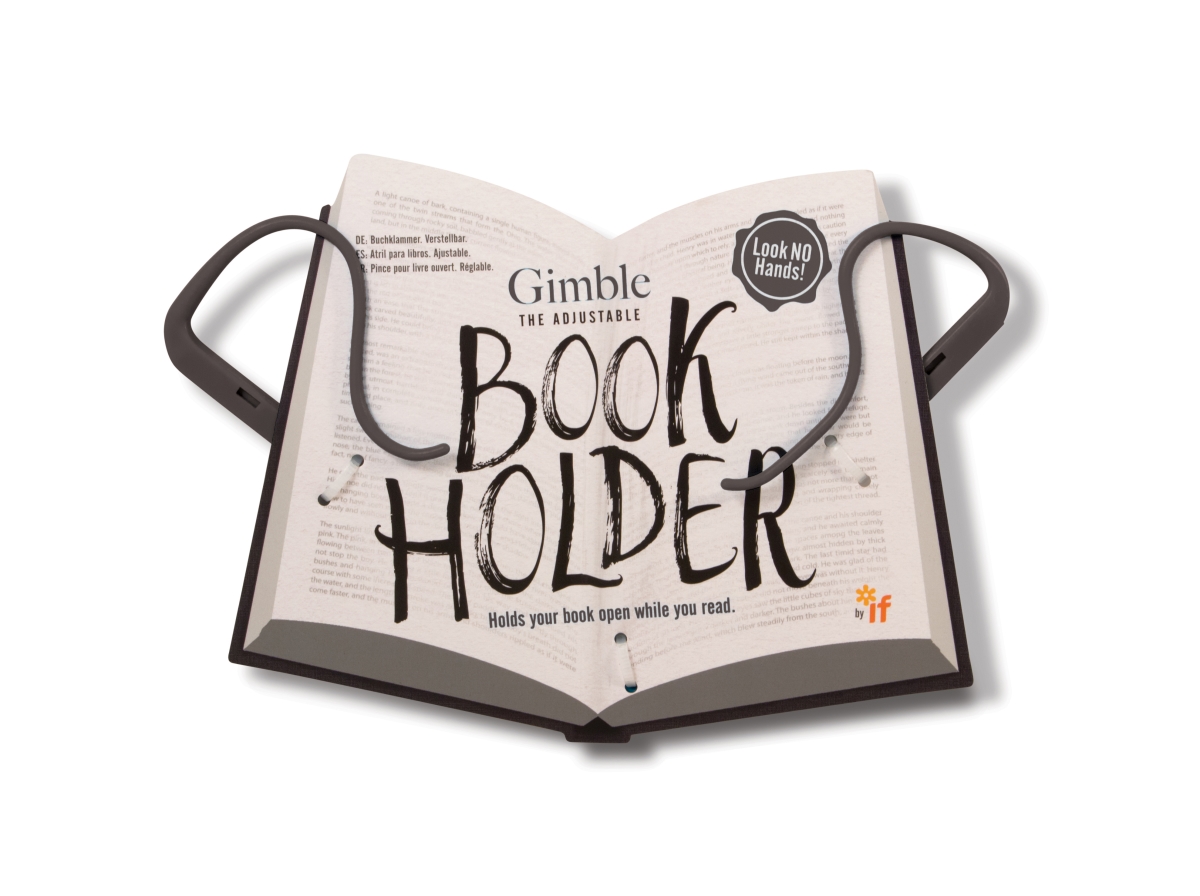 Picture of If USA 36805 Gimble Adjustable Book Holder&#44; Grey