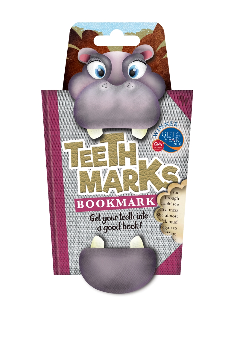 36903 Teethmarks Bookmark, Hippo