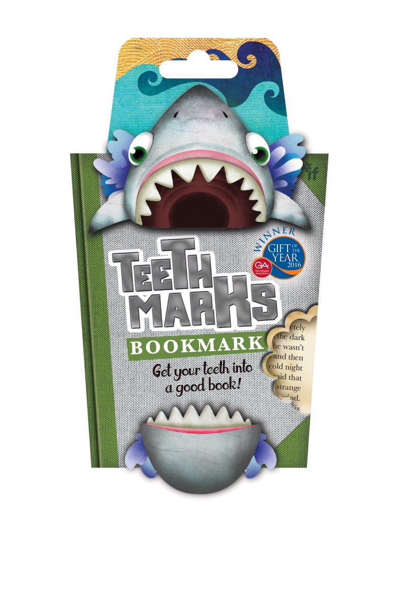 36904 Teethmarks Bookmark, Shark