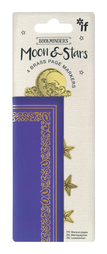 Bookminders Page Markers, Moon & Stars