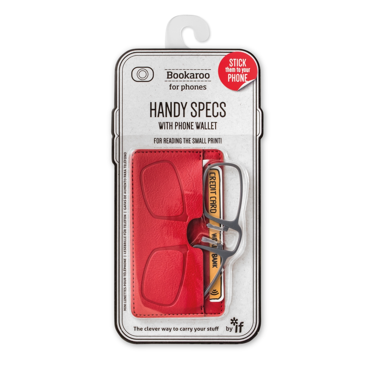 Picture of If USA 40604 Bookaroo Handy Specs&#44; Red