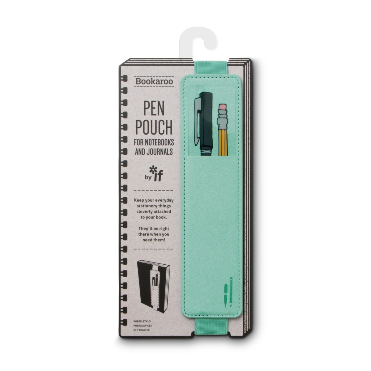 Picture of If USA 40708 Bookaroo Pen Pouch&#44; Mint