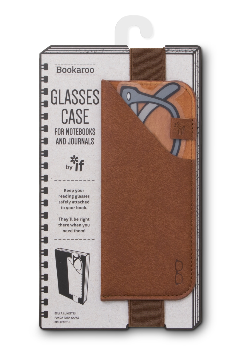 Picture of If USA 41202 Bookaroo Glasses Case, Brown