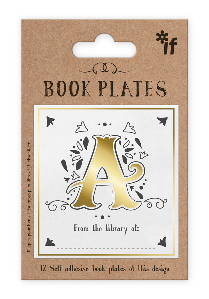 Letter Book Plates, Letter A