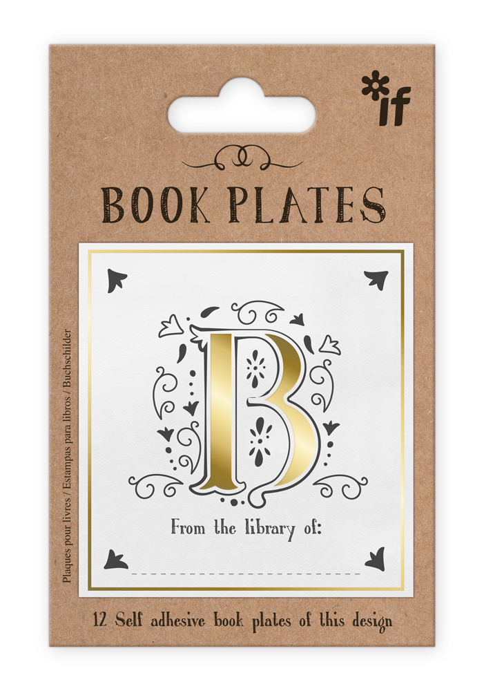 Letter Book Plates, Letter B