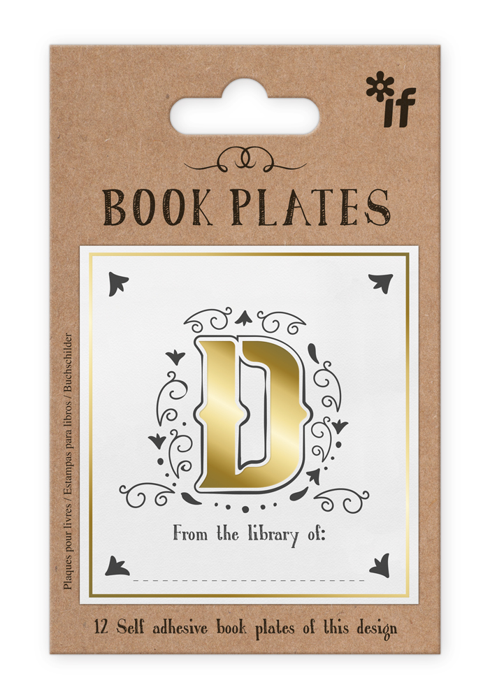 41504 Letter Book Plates, Letter D