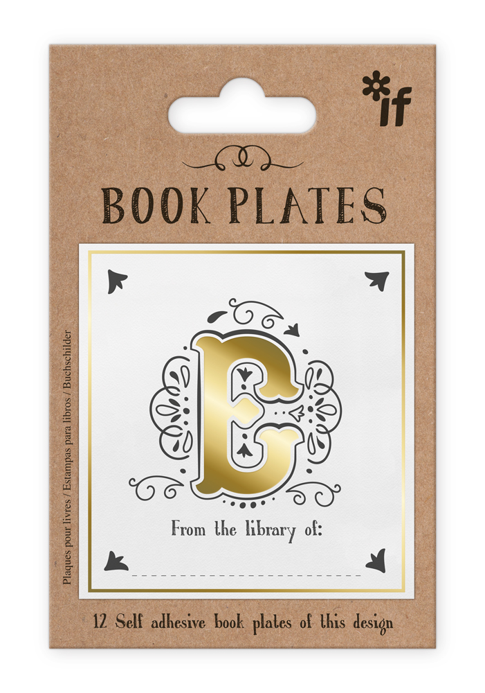 Letter Book Plates Letter E