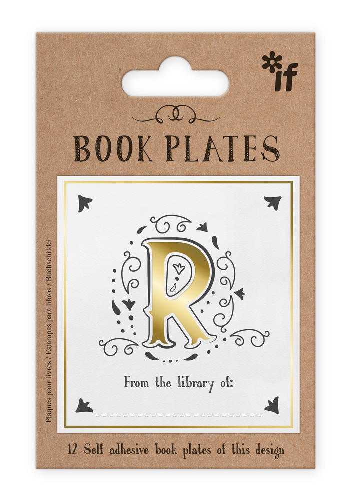 41518 Letter Book Plates, Letter R