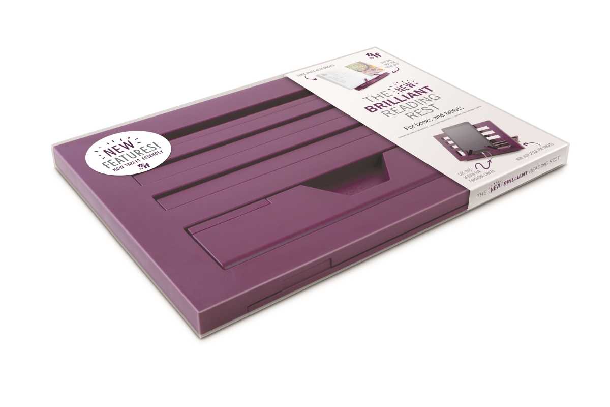 Picture of If USA 42001 The New Brilliant Reading Rest&#44; Mulberry Purple