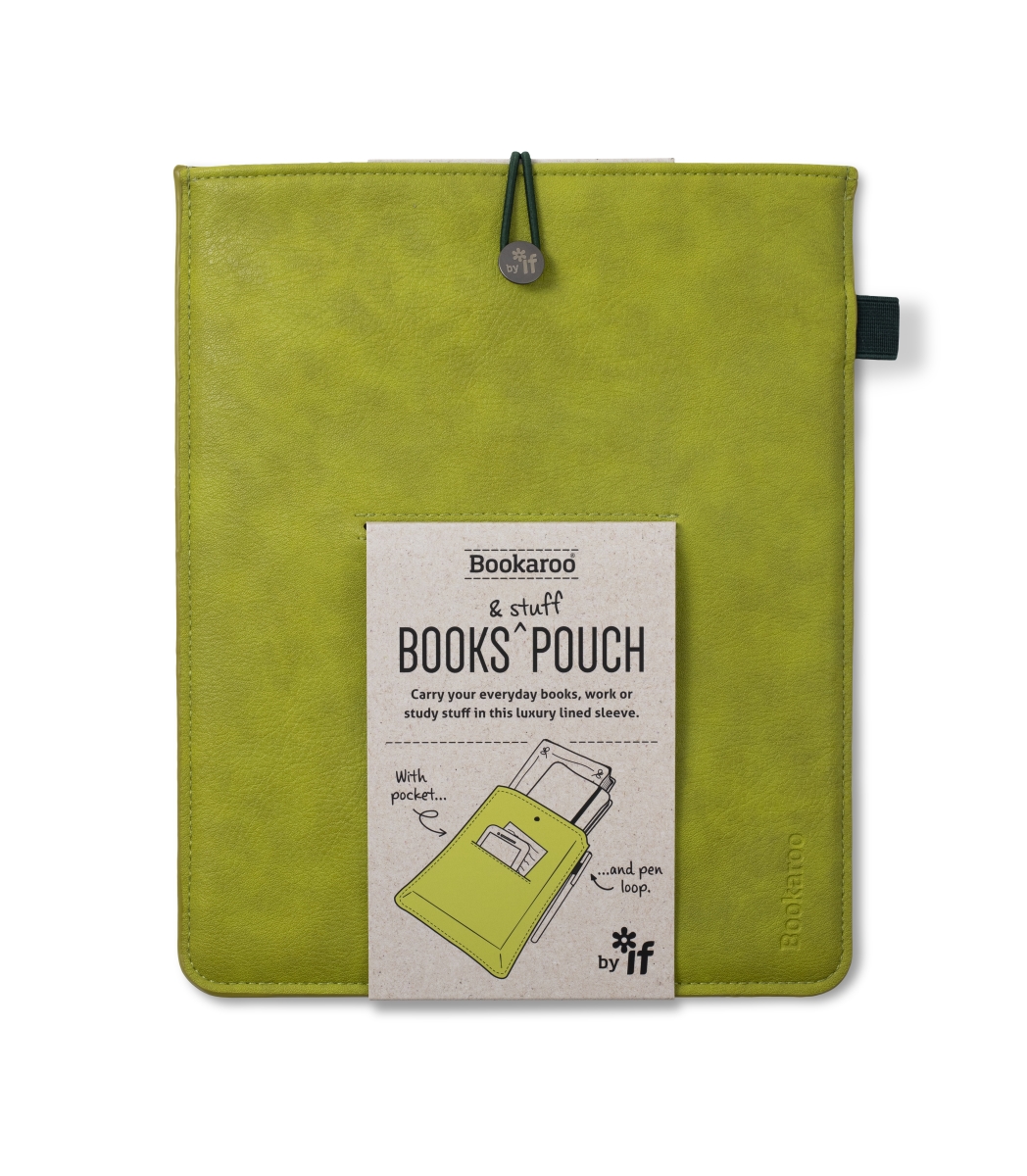Picture of If USA 43302 Bookaroo Books Pouch&#44; Chartreuse & Forest Green