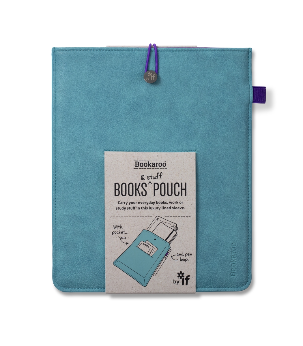 Picture of If USA 43304 Bookaroo Books Pouch&#44; Turquoise & Purple