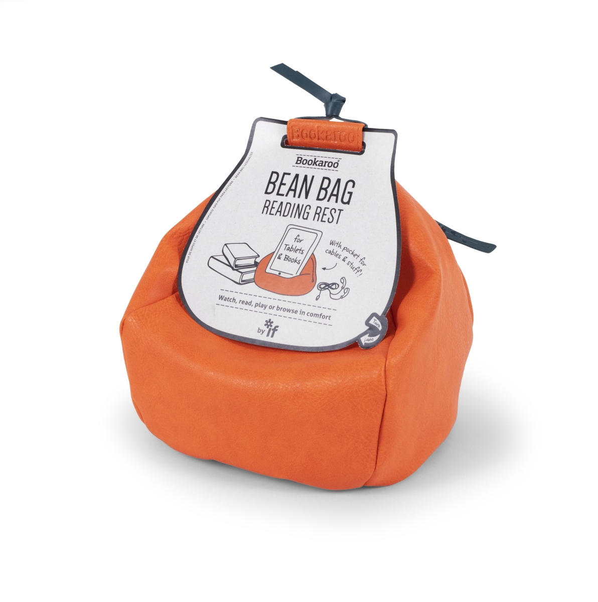 Picture of If USA 43804 Bookaroo Bean Bag Reading Rest&#44; Orange & Teal