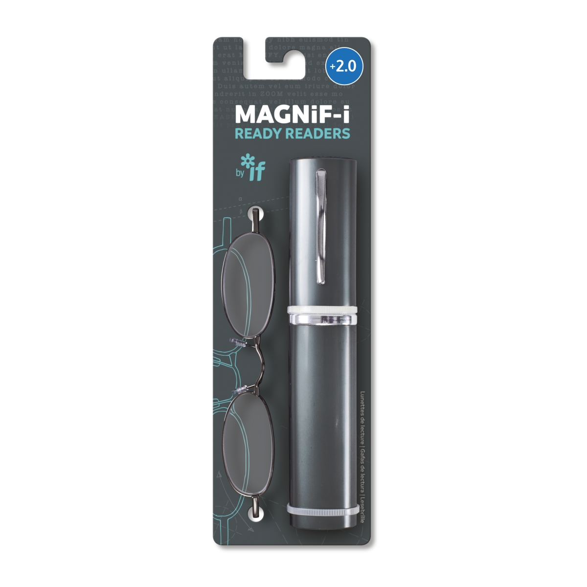 Picture of If USA 45013 Magnif-I Ready Readers Glasses, Plus 2.0