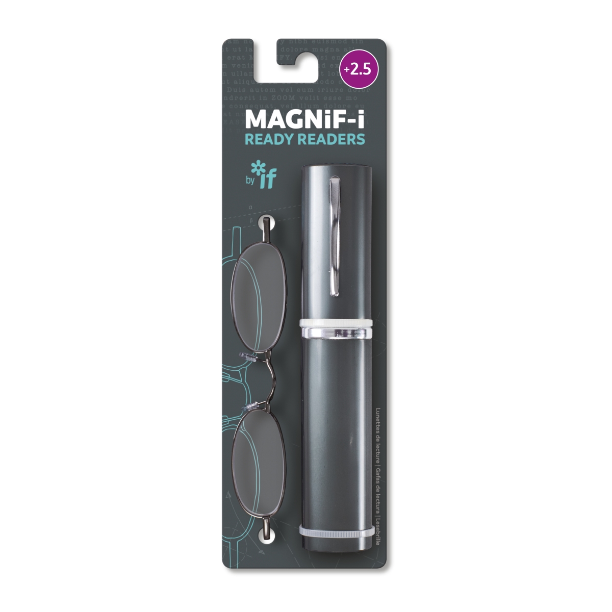 Picture of If USA 45014 Magnif-I Ready Readers Glasses, Plus 2.5