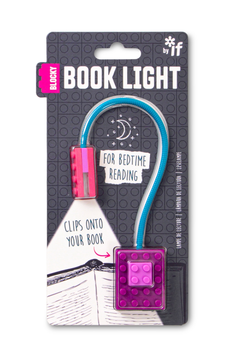 Picture of If USA 46202 Blocky Book Light, Purple
