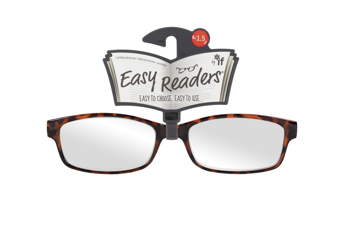 Picture of If USA 47914 Easy Readers Classic Tortoiseshell Glasses, Plus - 1.5