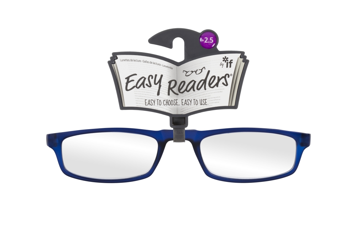 Picture of If USA 47929 Easy Readers Over The Top Glasses, Blue - Plus 2.5