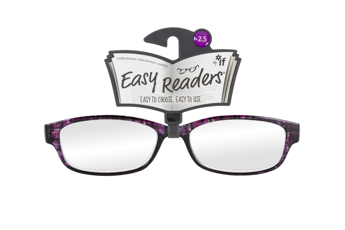 Picture of If USA 47938 Easy Readers Classic Glasses, Purple - Plus 2.5
