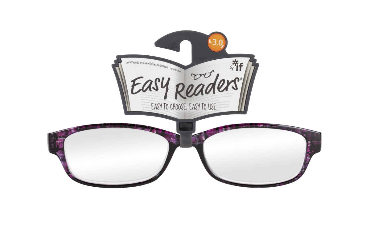 Picture of If USA 47939 Easy Readers Classic Glasses, Purple - Plus 3.0
