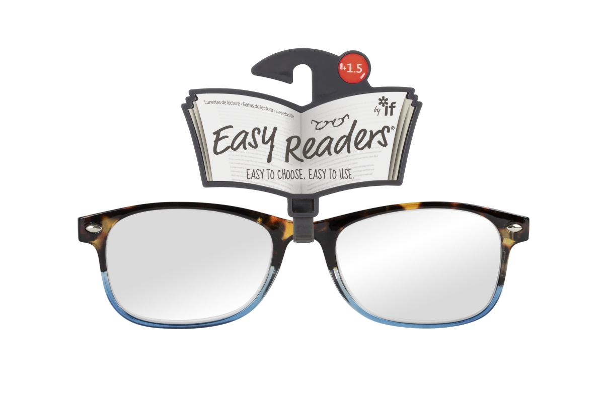 Picture of If USA 47943 Easy Readers Duo Glasses&#44; Tortoiseshell & Blue - Plus 1.5