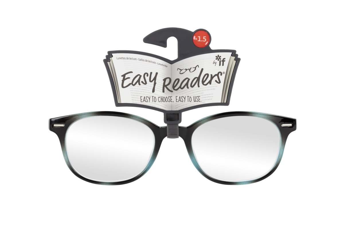 Picture of If USA 47949 Easy Readers Round Glasses&#44; Blue & Black - Plus 1.5