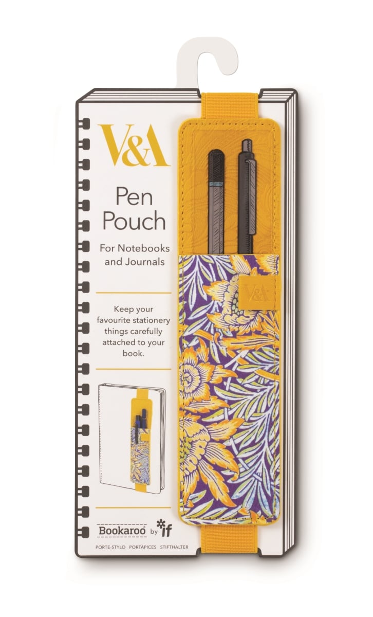 V & A Bookaroo Morris Pen Pouch, Tulip & Willow