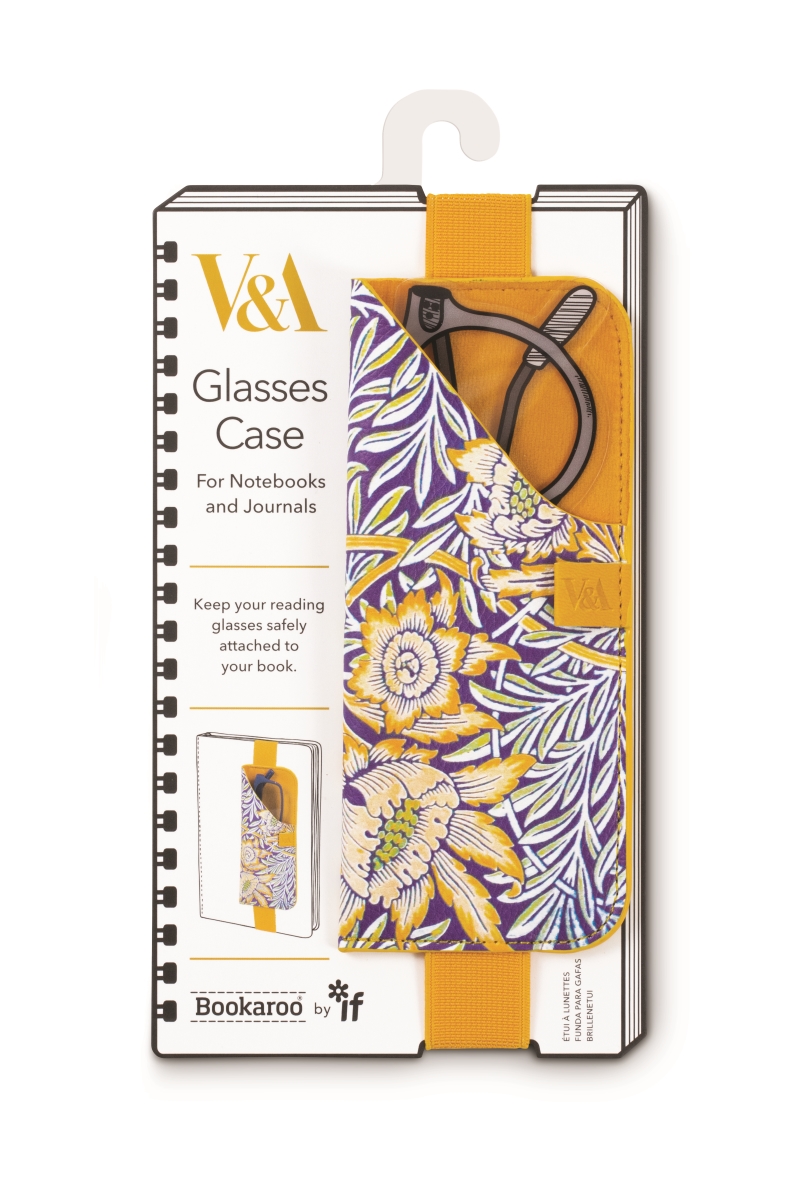 Picture of If USA 49401 V & A Bookaroo Morris Glasses Case&#44; Tulip & Willow