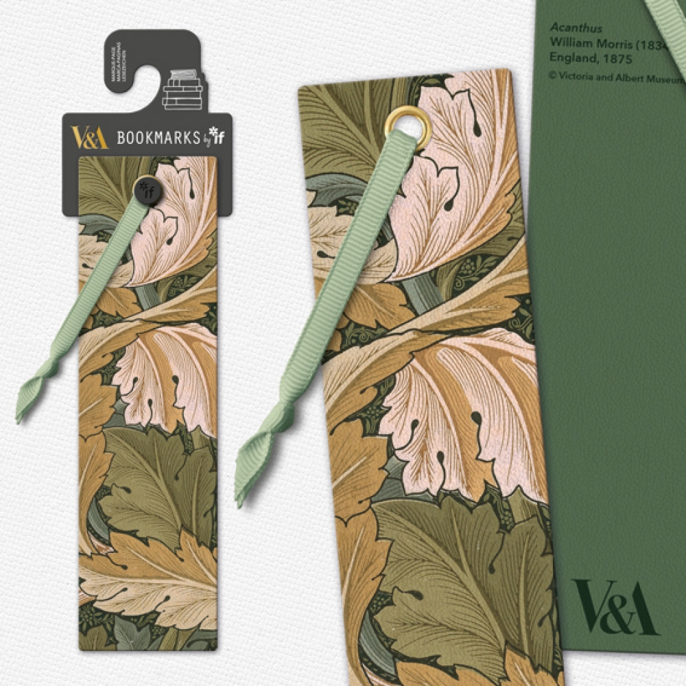 15704 V&A Collection Bookmark Acanthus