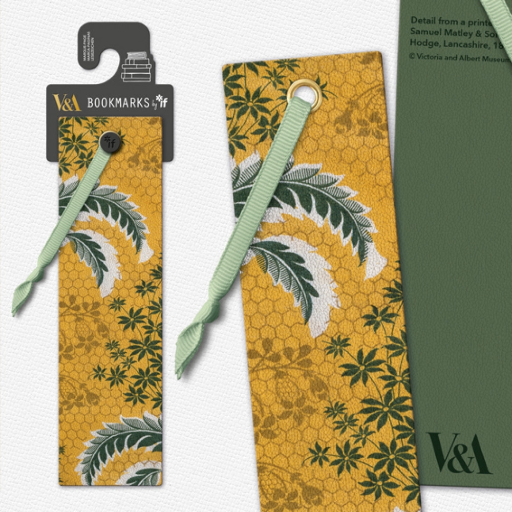 V&A Collection Bookmark Leaves on Honeycomb