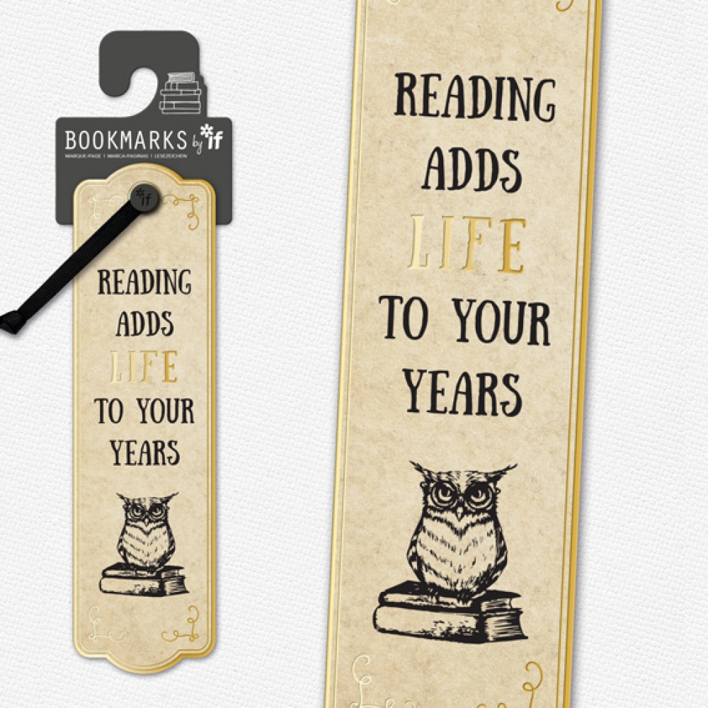 Literary Collection Bookmark  Life To Your Years