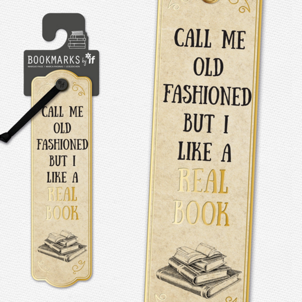 15508 Literary Collection Bookmark Call Me Old Fashioned