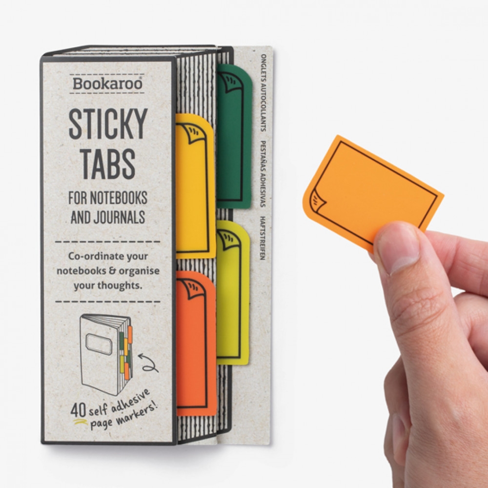 53503 Bookaroo Sticky Tabs - Greens