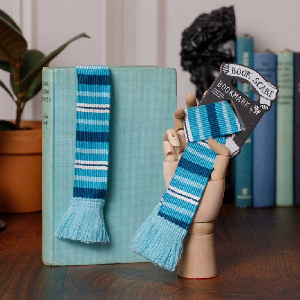 Book Scarf Bookmark - All the Blues