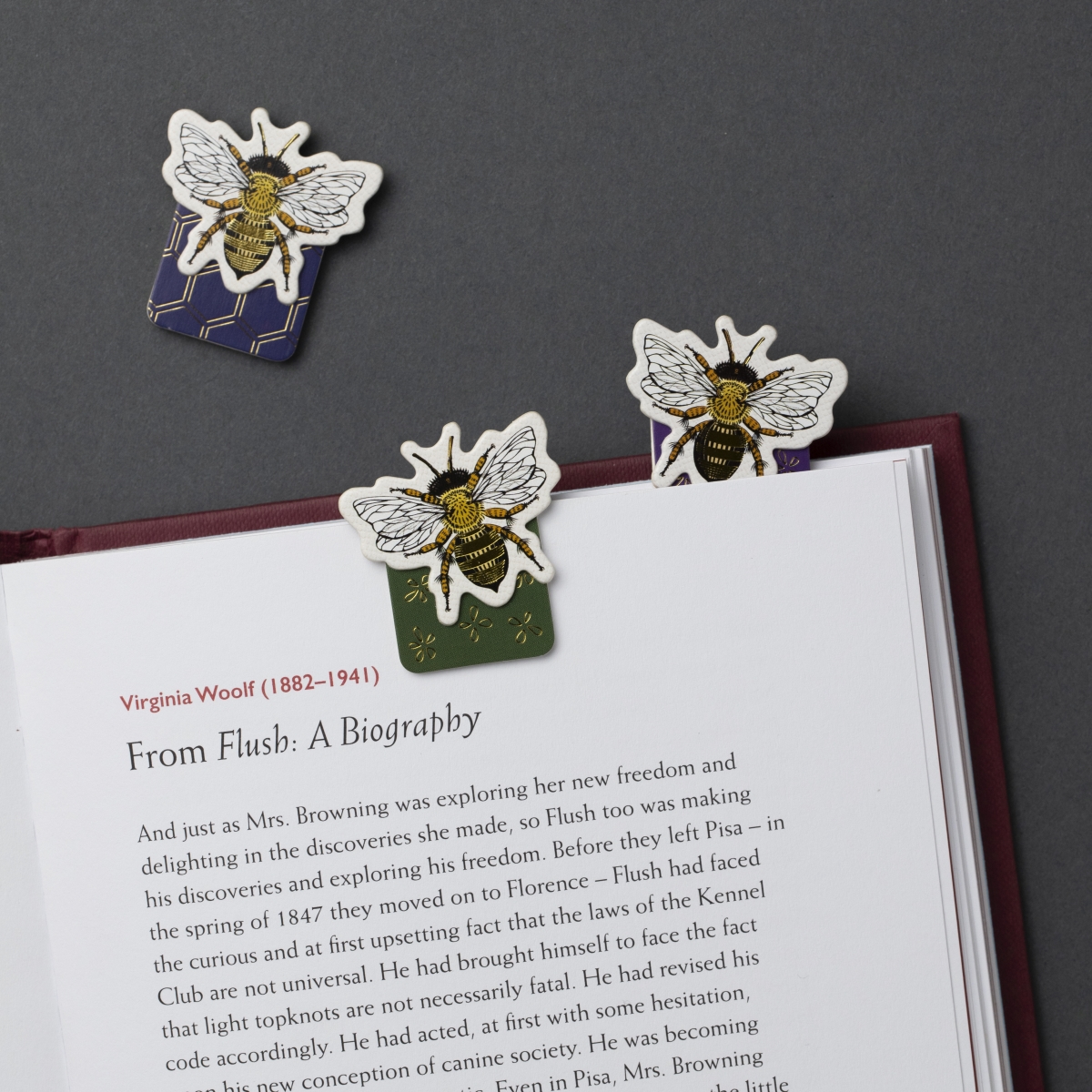 15905 Magnetic Mini Bookmark - Bees
