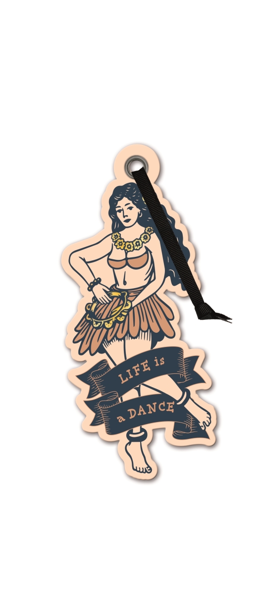 16108 Quirky Bookmark - Life is a Dance