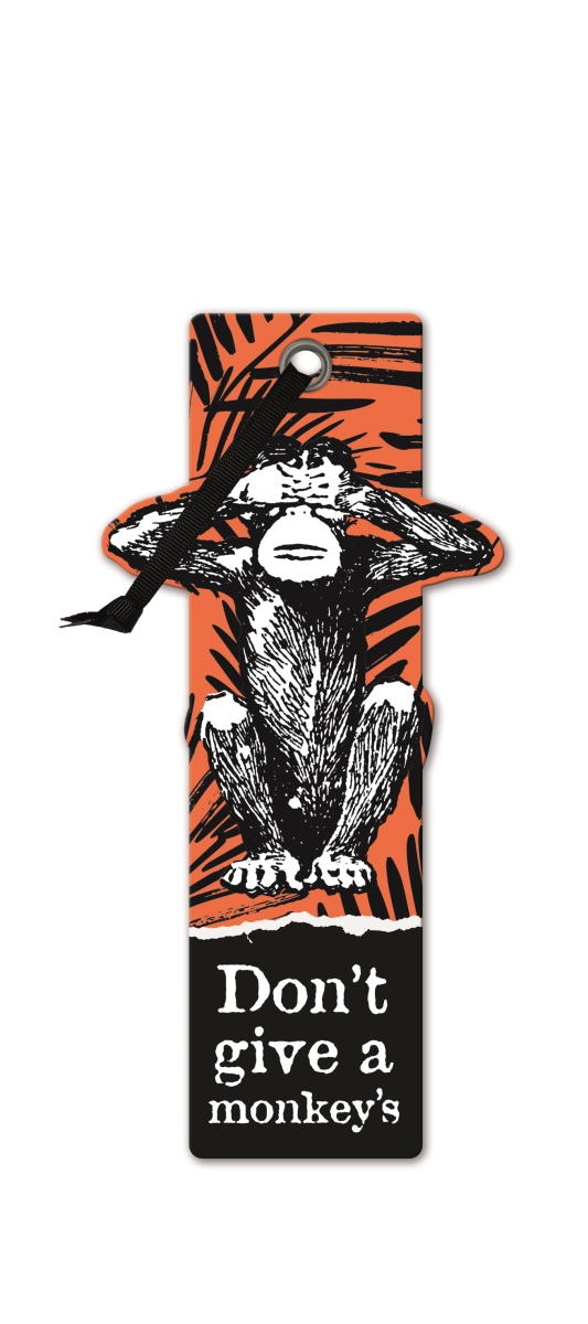 16111 Quirky Bookmark - Monkeys