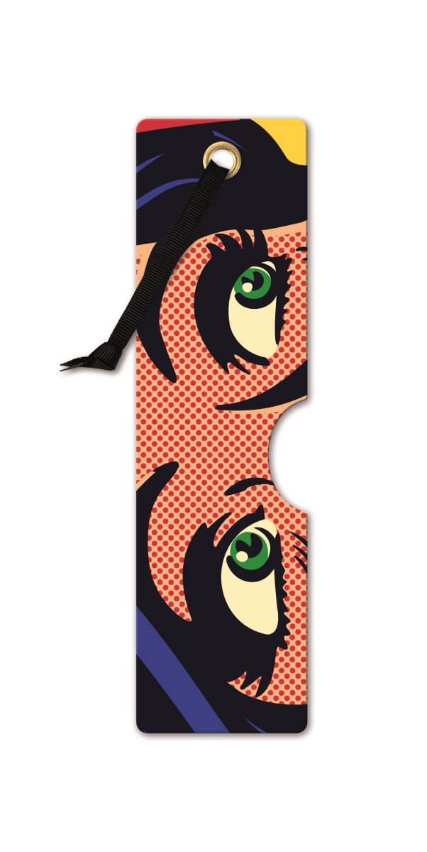 16204 Pull-A-Face Bookmark - Pop Art