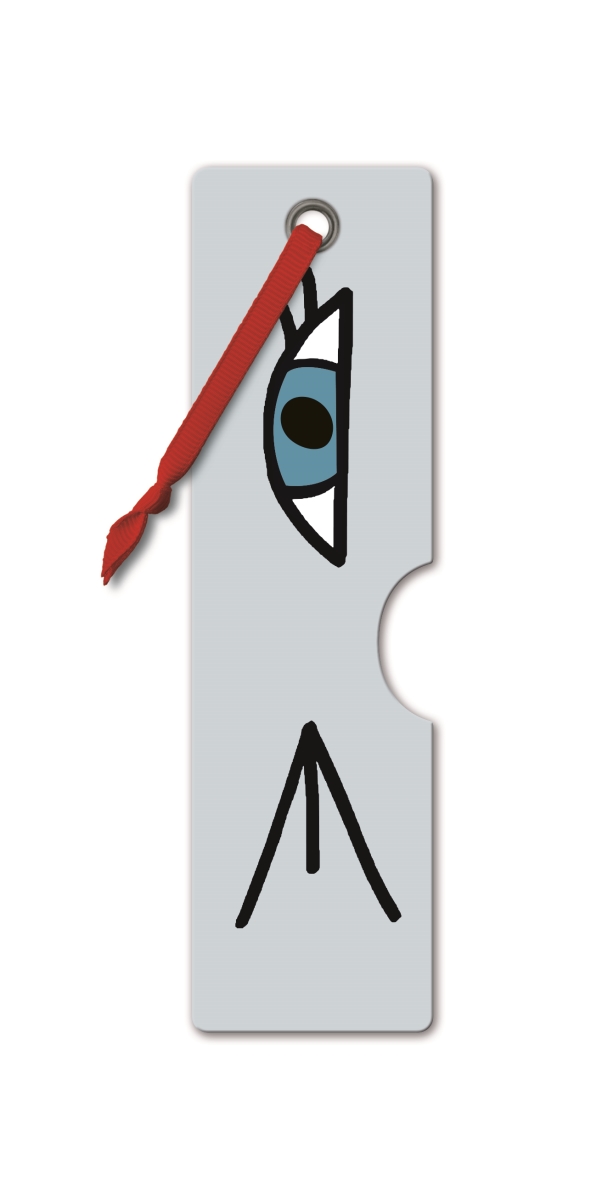 16211 Pull-A-Face Bookmark - Wink