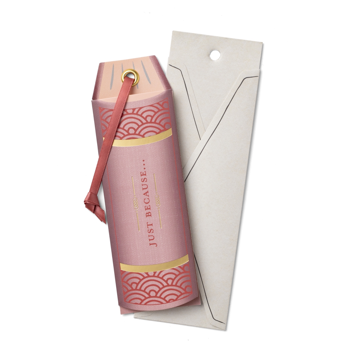 16304 Greetings Card Bookmark - Just Because
