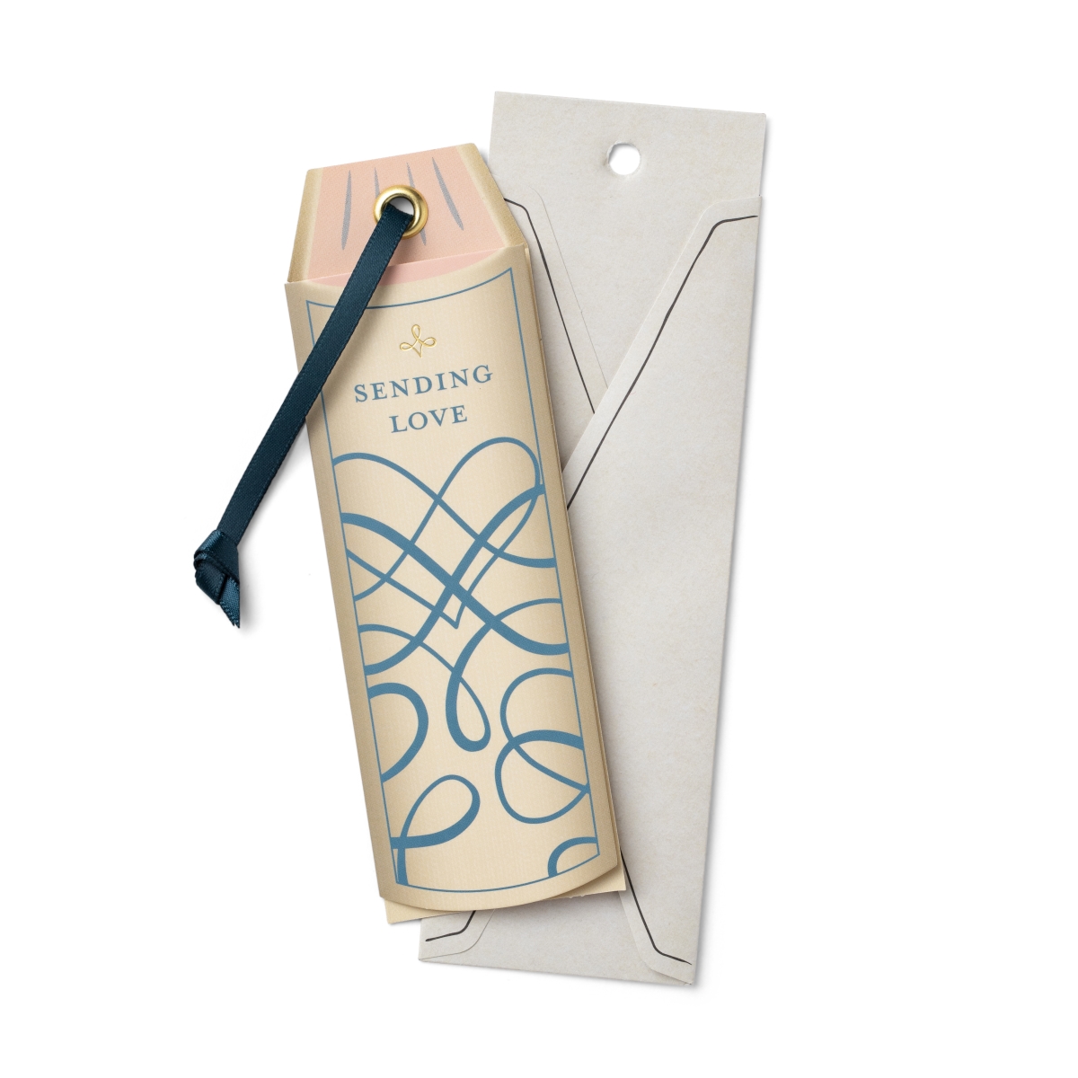 16305 Greetings Card Bookmark - Sending Love