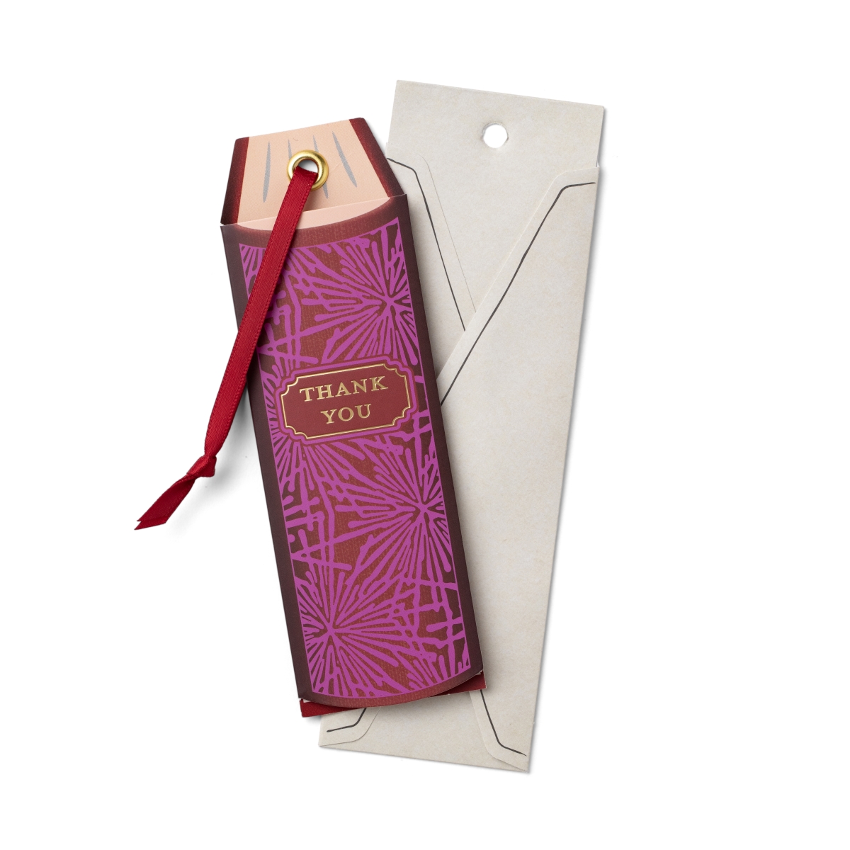 16306 Greetings Card Bookmark - Thank You